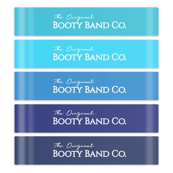 Blue Booty Bands Hip Band Blue Resistance Bands Booty Band Co