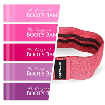 Pink Booty Bands (Resistance Bands) - Booty Band Co